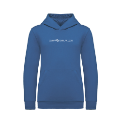 Hoodie bleu enfant_conservatoire de Lyon