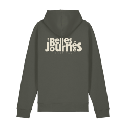 Hoodie “Les Belles Journées” – Khaki