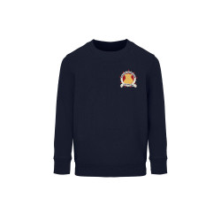 Sweat col rond “Sacré-Cœur” – Marine